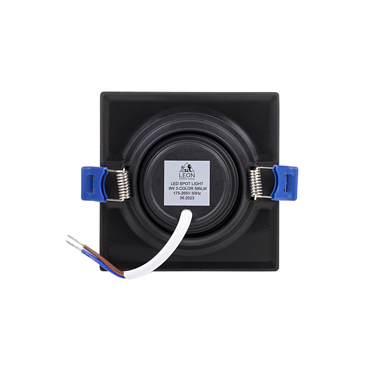 Точечный светильник leon le-sps-bl-9w 3000k & 4000к & 6500k