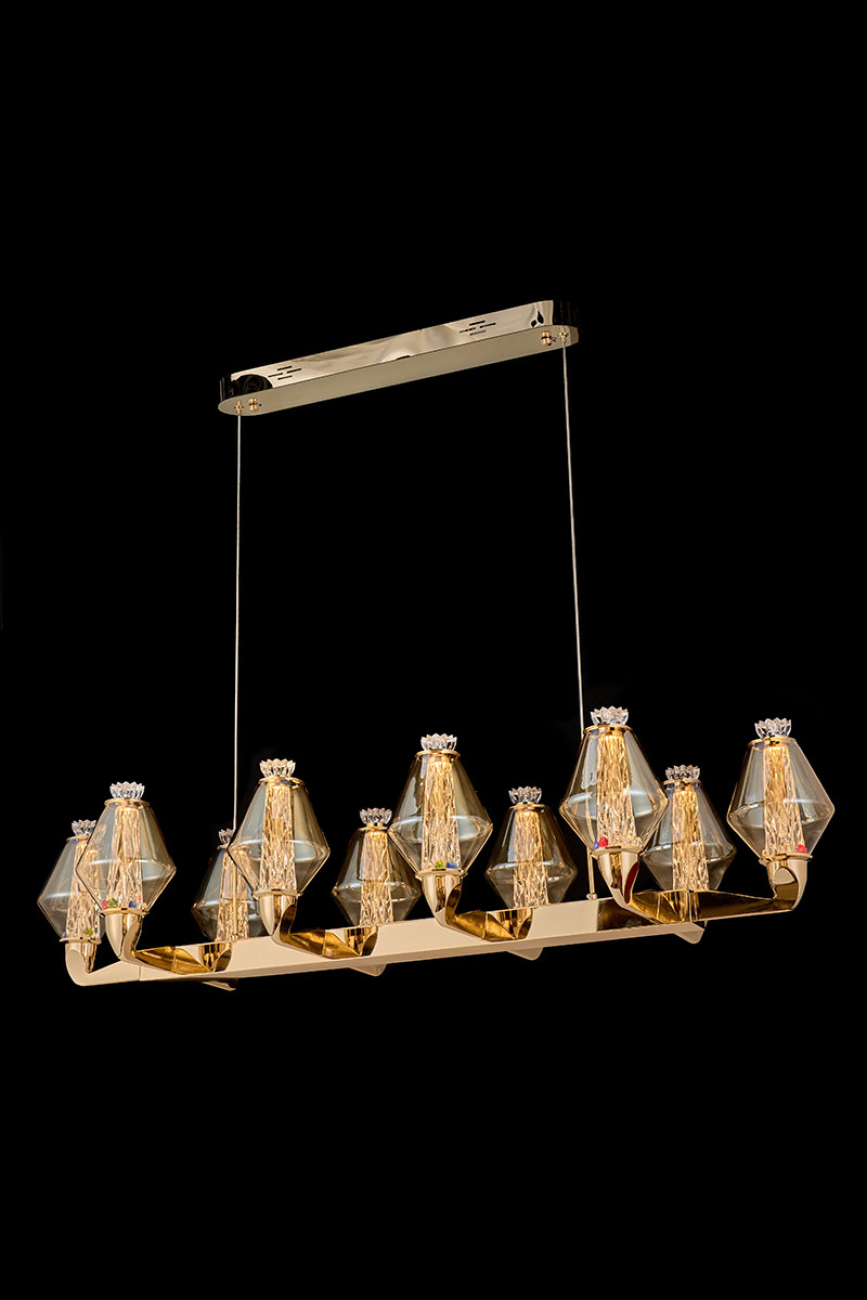 Подвесная люстра camille le3056/1200l gd