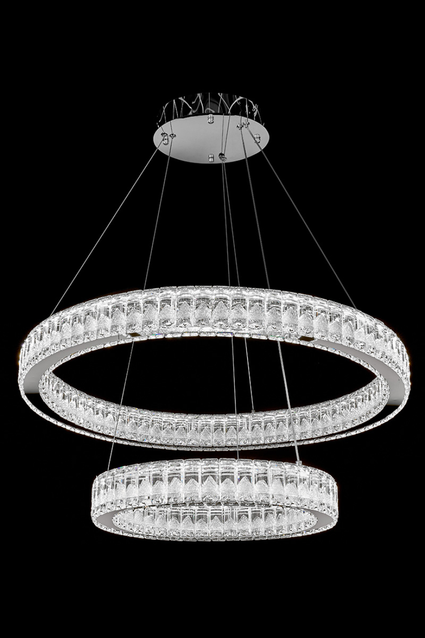 Подвесная люстра delaina le3012/800-2k ch