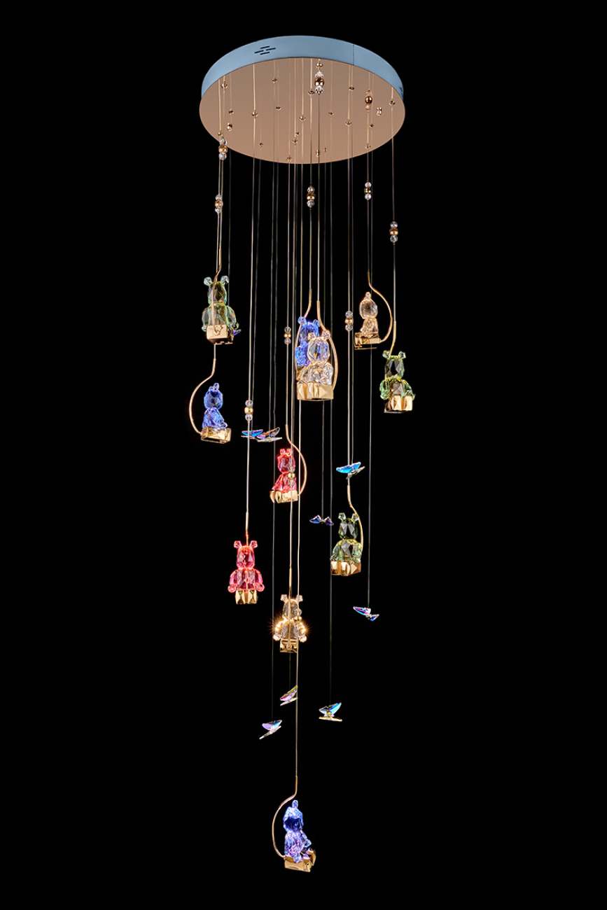 Подвесная люстра sophie le1077/2800 gd