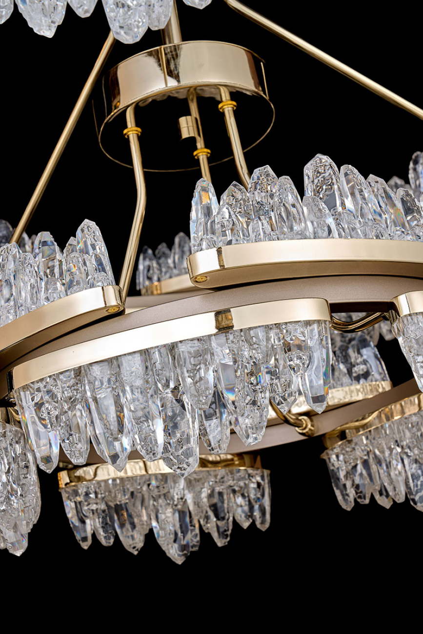 Подвесная люстра lara le7728/780-2k gold