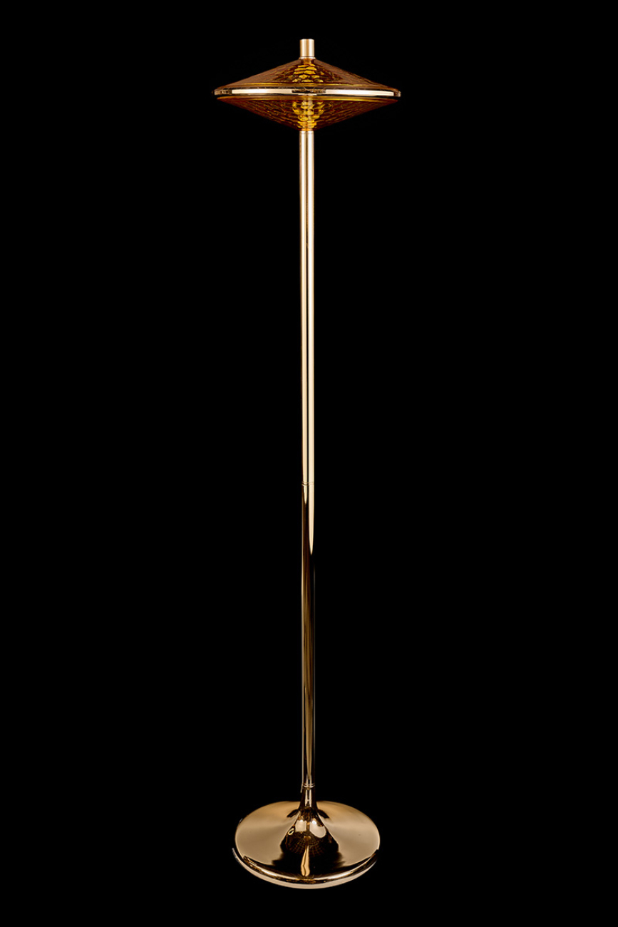 Торшер chantale le3027/1f gd/ye