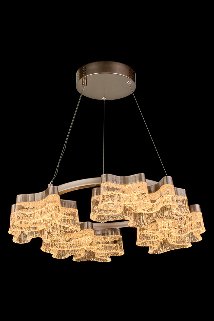 Подвесная люстра recif le7724/600 grey