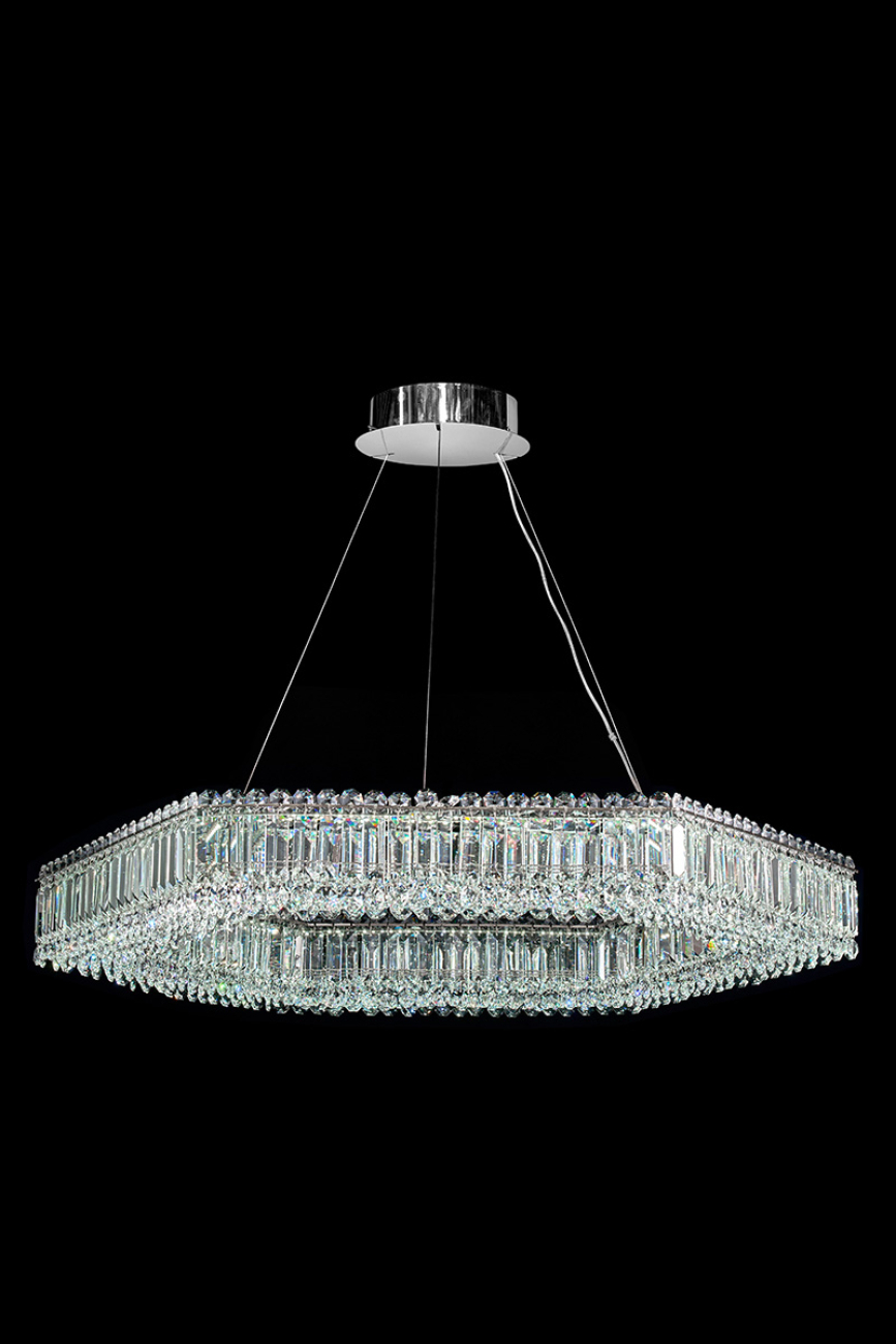 Подвесная люстра justine le3004/800 ch