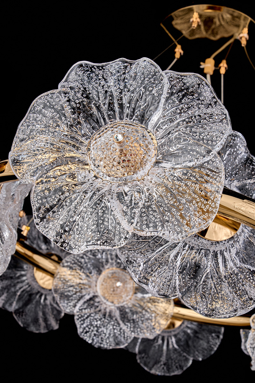 Подвесная люстра violetta le3018/600 gd