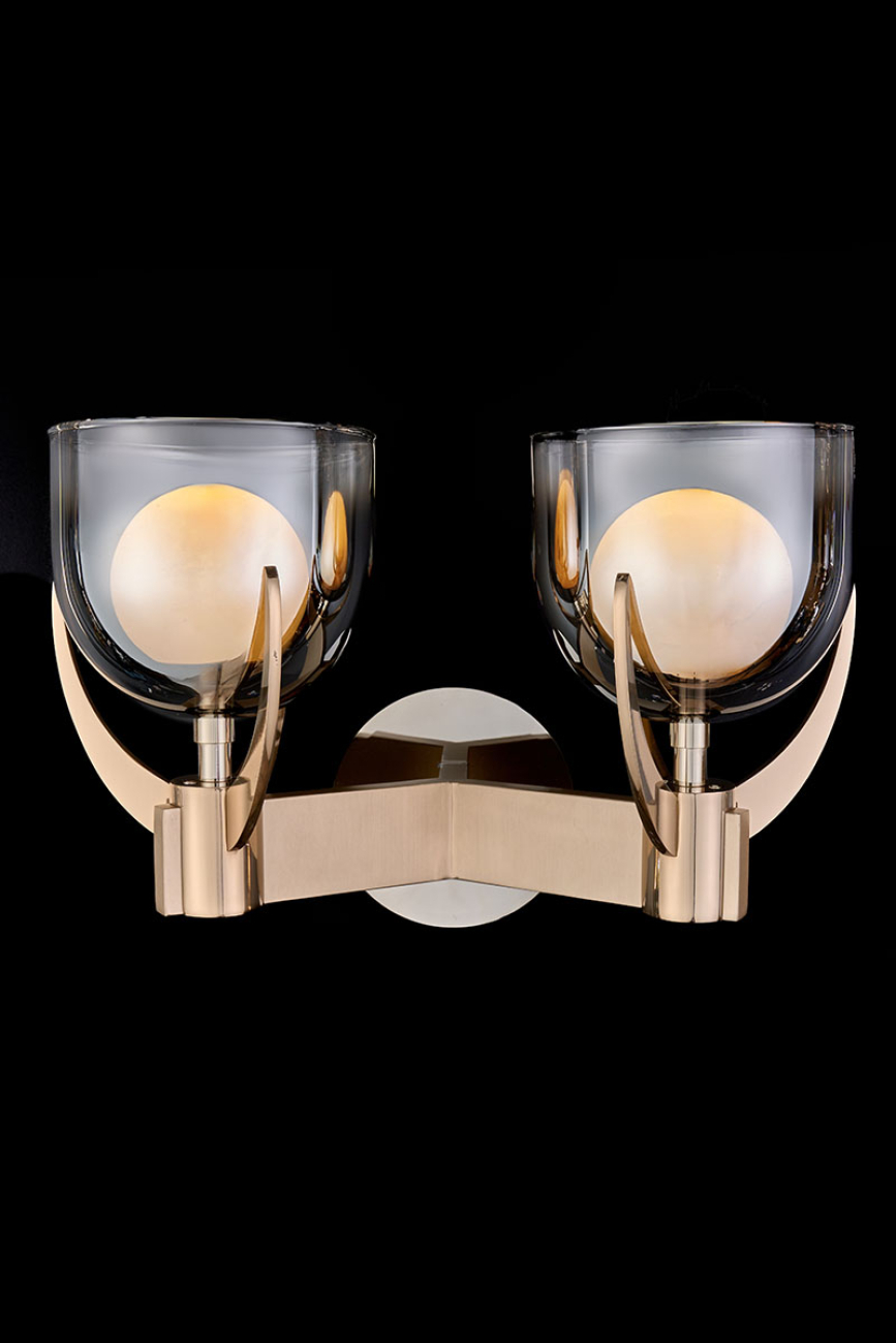 Бра kelly le3055/2w gd