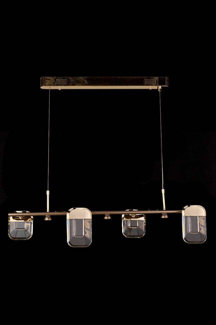 Подвесная люстра natali le7771/4l gold