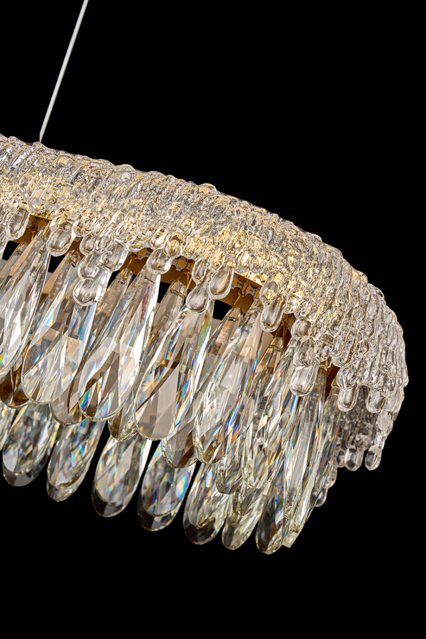 Подвесная люстра olympia le3057/1100l gd