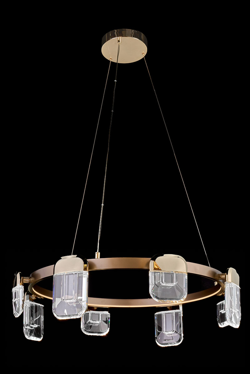 Подвесная люстра natali le7771/8 gold