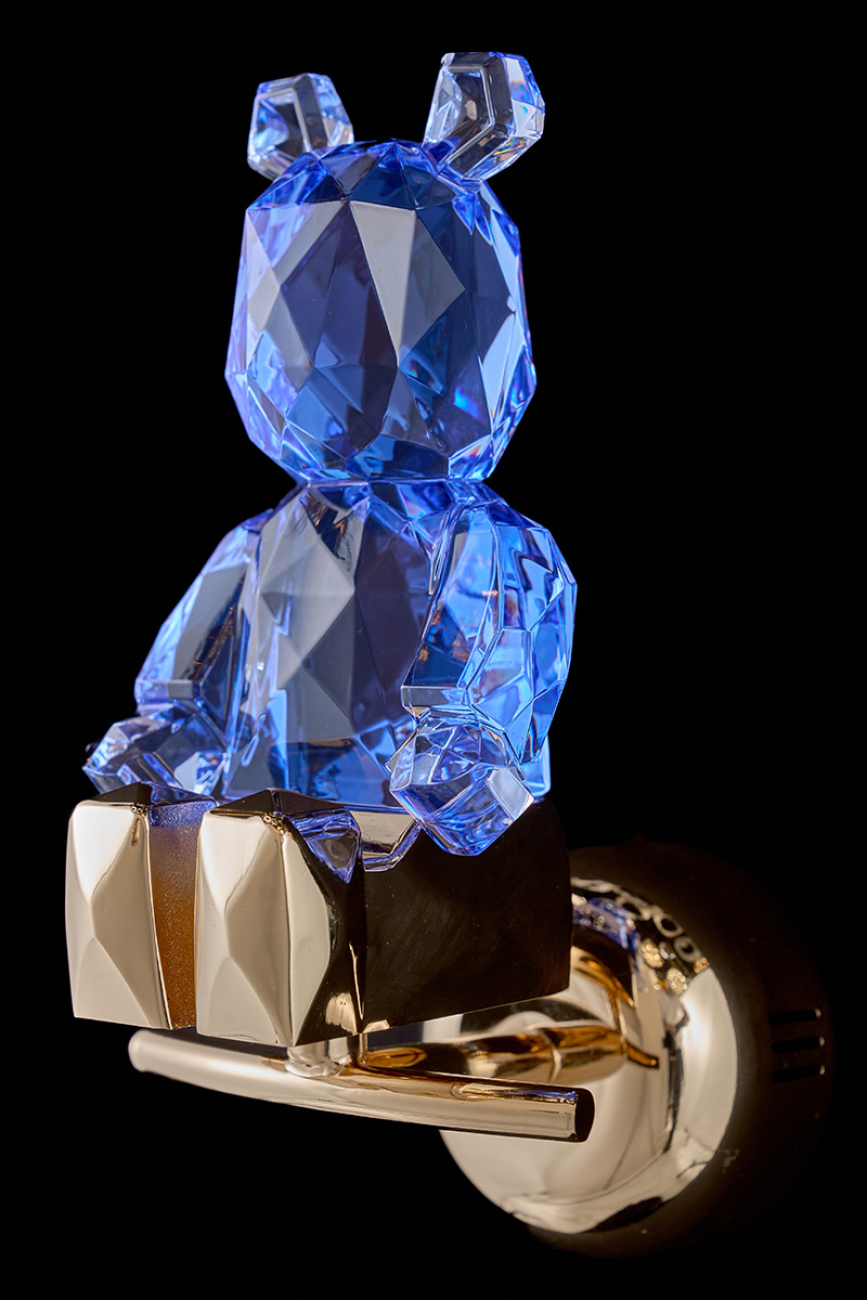 Бра sophie le1077/1w gd/bl