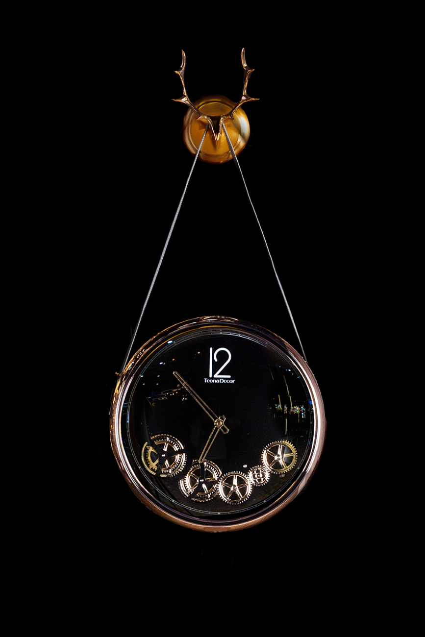 Настенные часы montre td5201 black