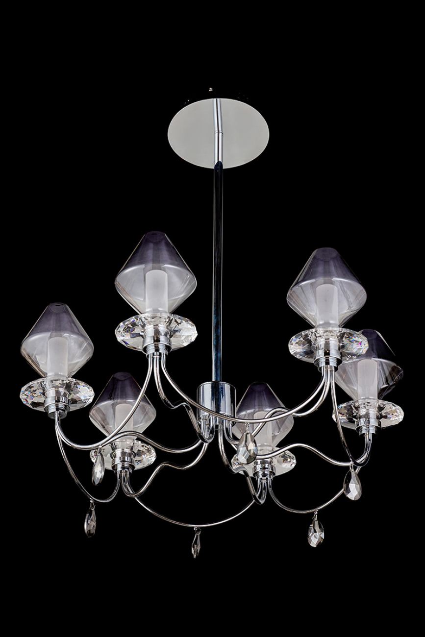 Подвесная люстра therese le7721/6 chrome