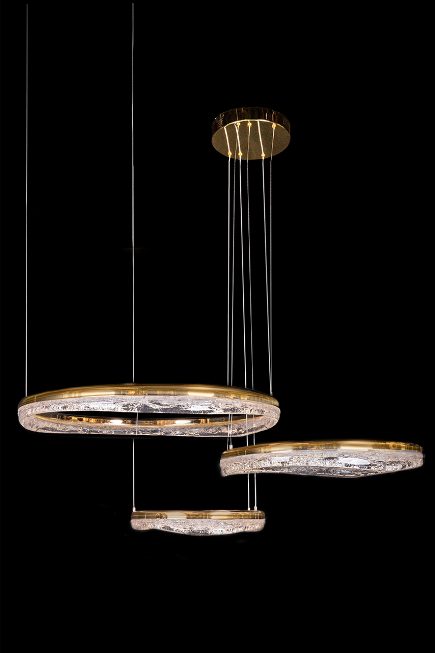 Подвесная люстра celeste le7768/800-3f gold