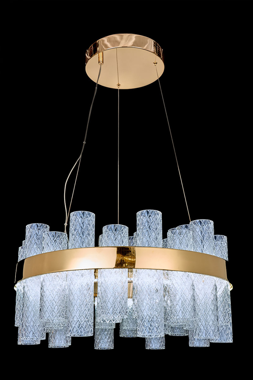 Подвесная люстра luna le7727/600 gold