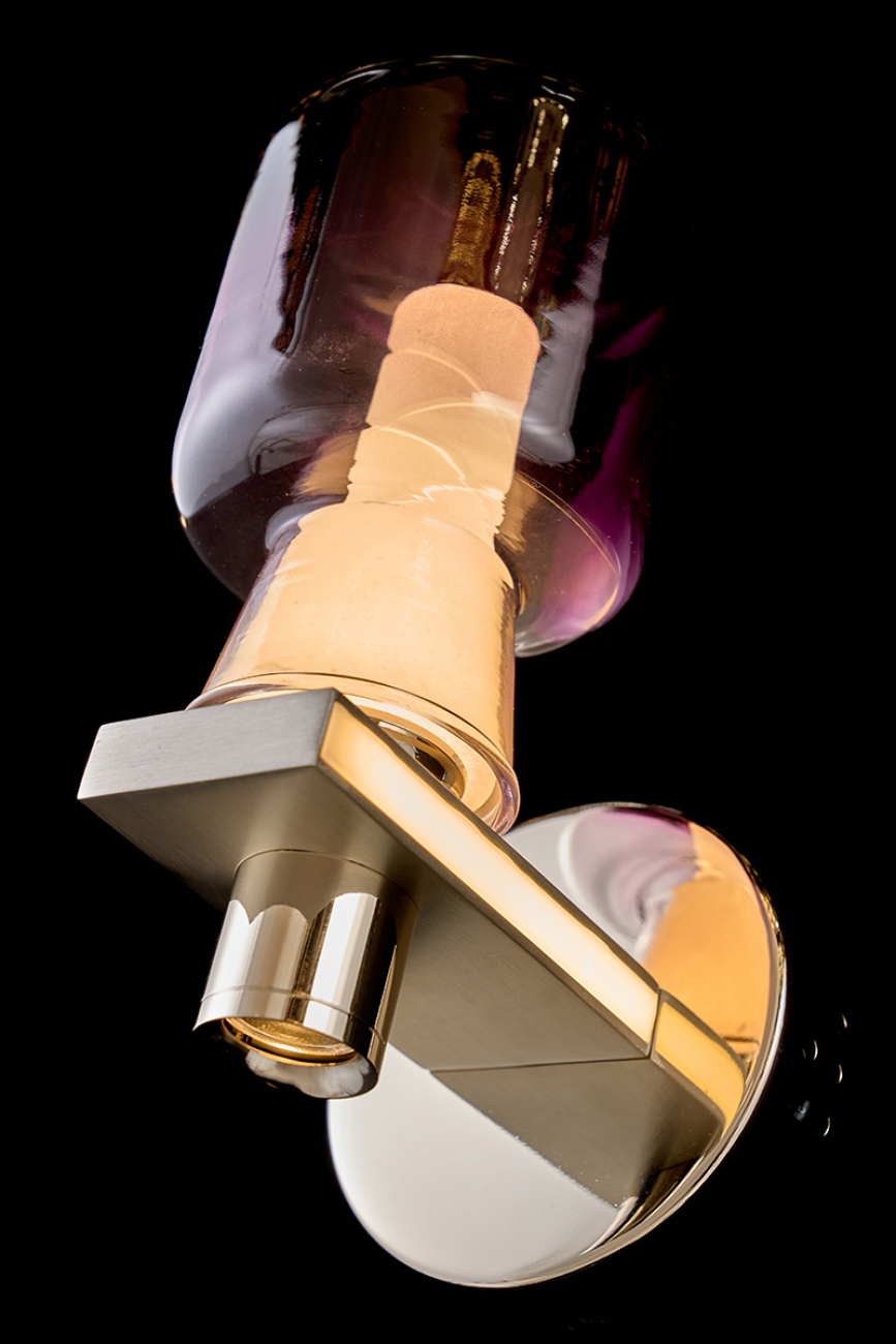 Бра marie le7719/1w nickel