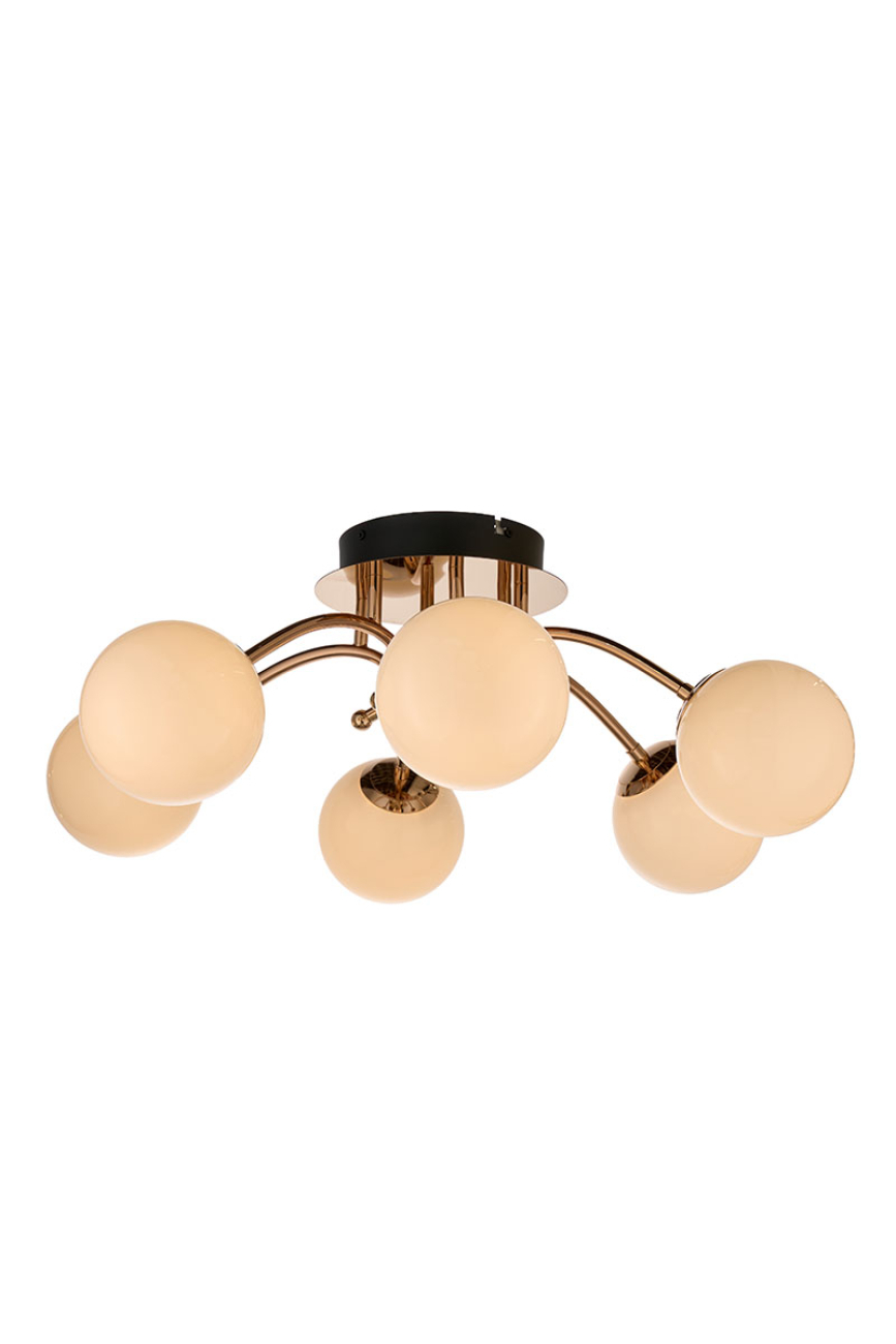 Подвесная люстра dorien le7749/6 gd