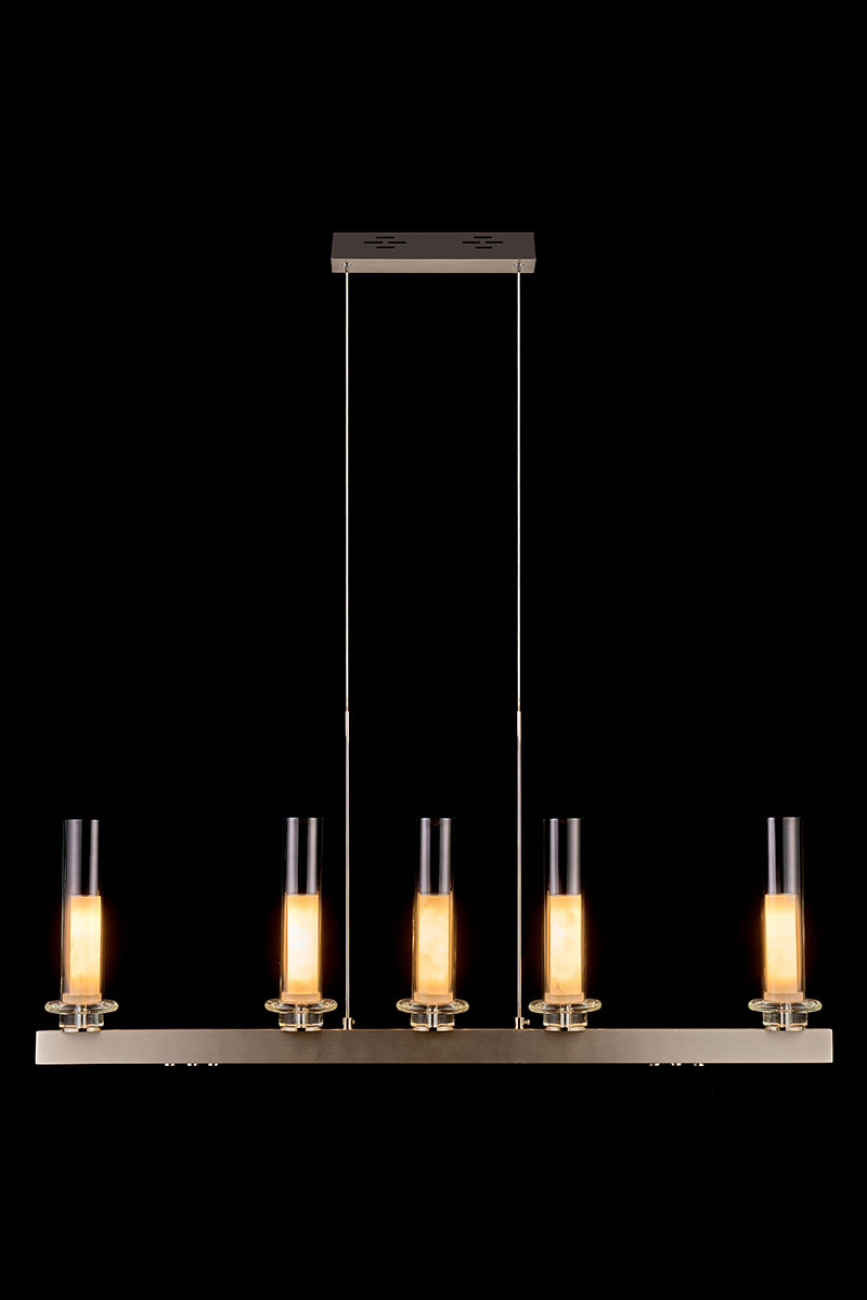 Подвесная люстра alana le7907/5l chrome