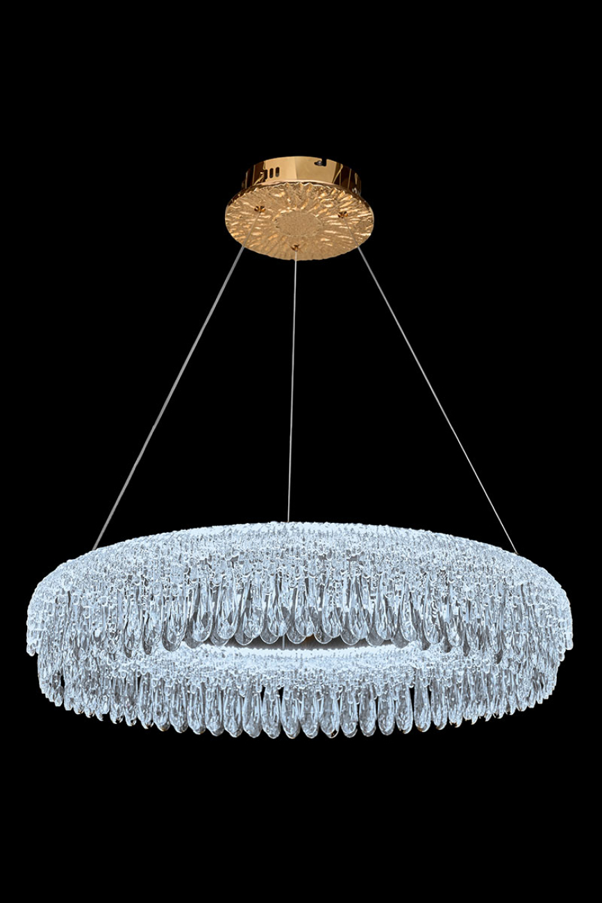 Подвесная люстра olympia le3057/600 gd