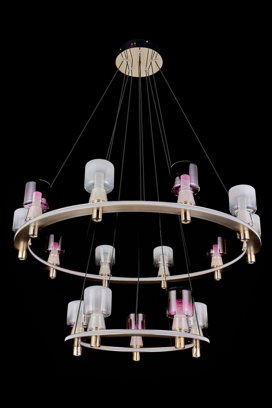 Подвесная люстра marie le7719/10+5 nickel