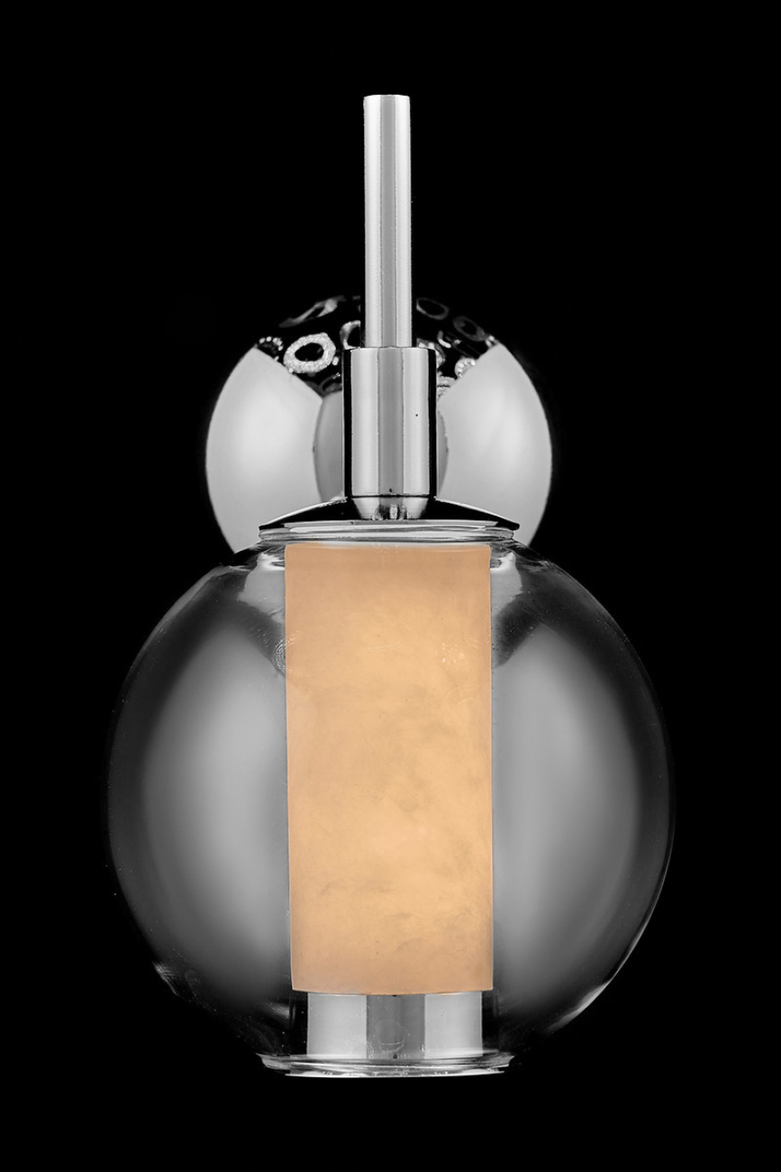 Бра aurore le7703/1w chrome