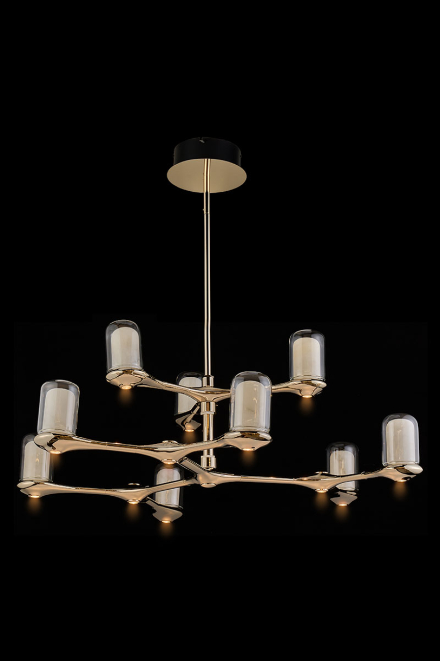 Подвесная люстра barbara le7908/6+3 gold