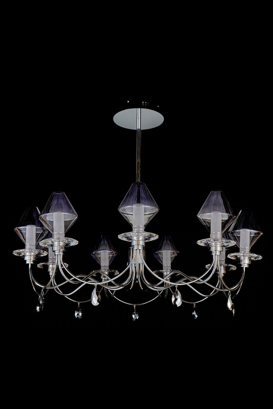 Подвесная люстра therese le7721/9 chrome