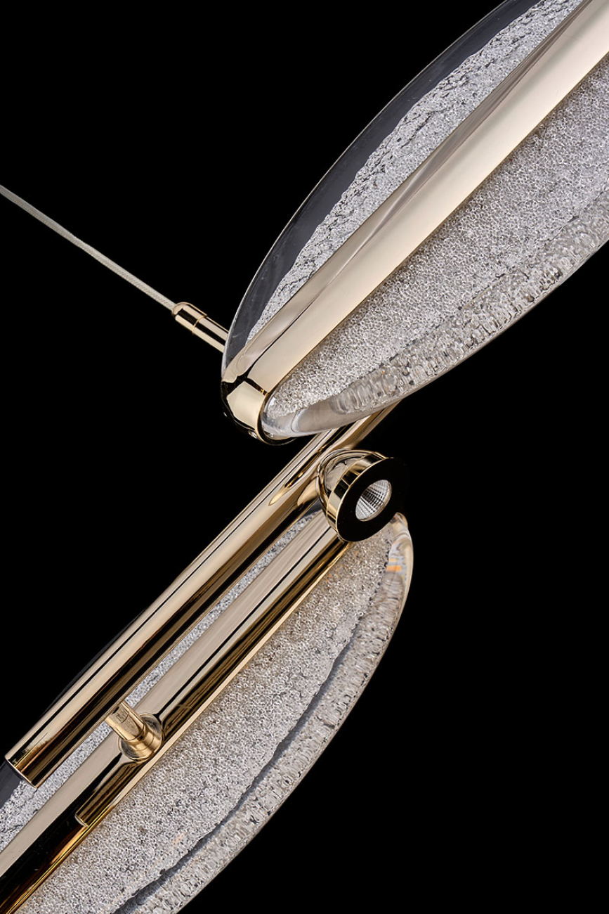 Подвесная люстра irene le7900/4l gold