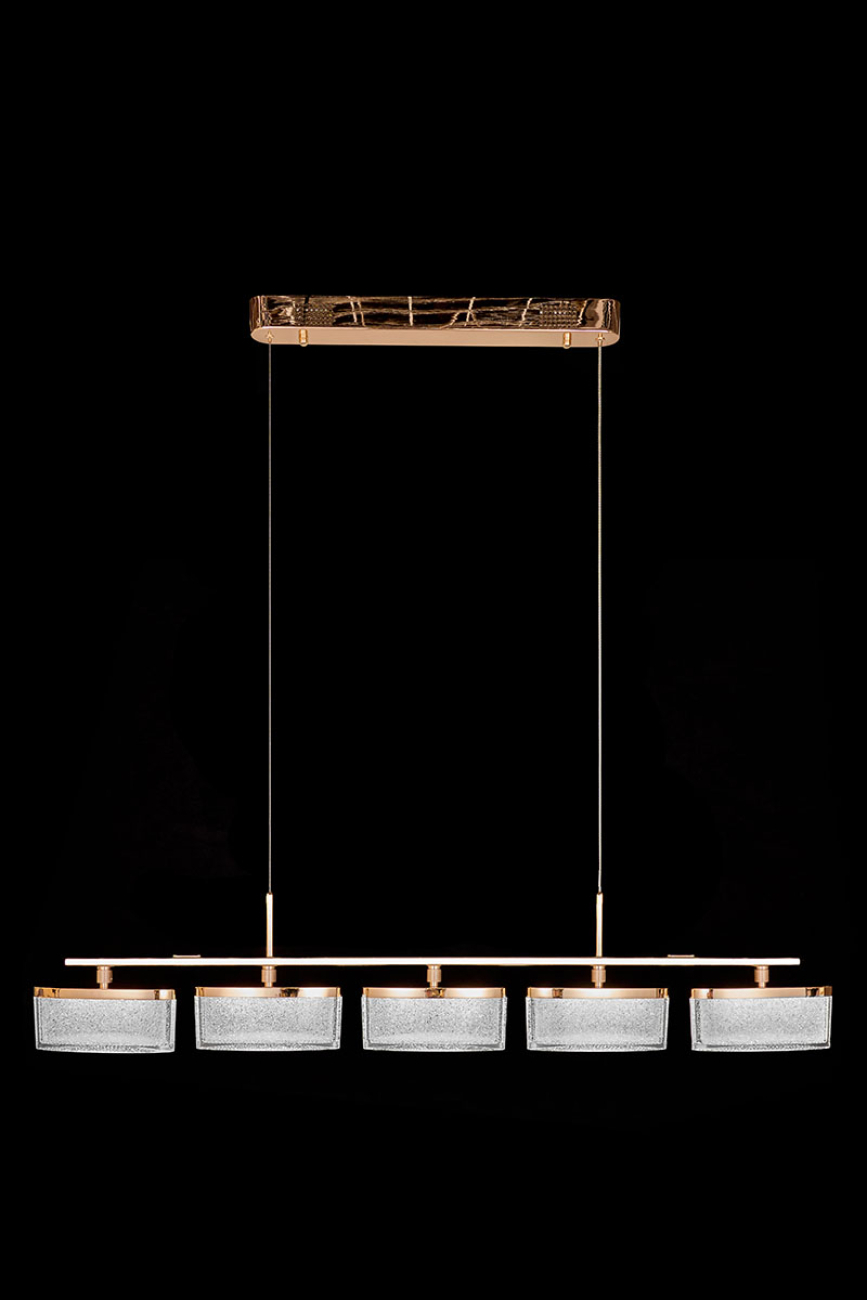 Подвесная люстра indiana le7910/5l gold