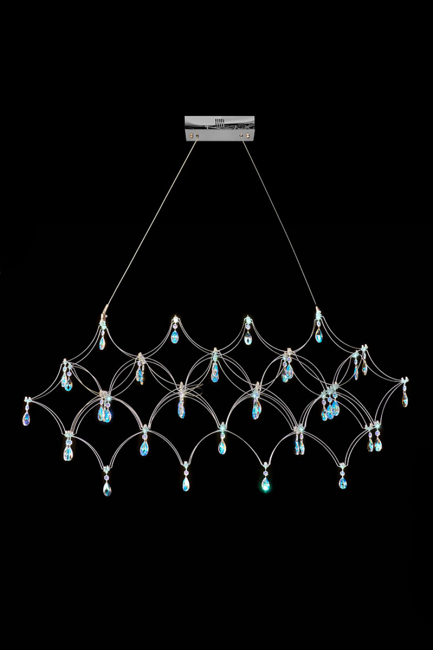 Подвесная люстра thea le3035/1200l ch