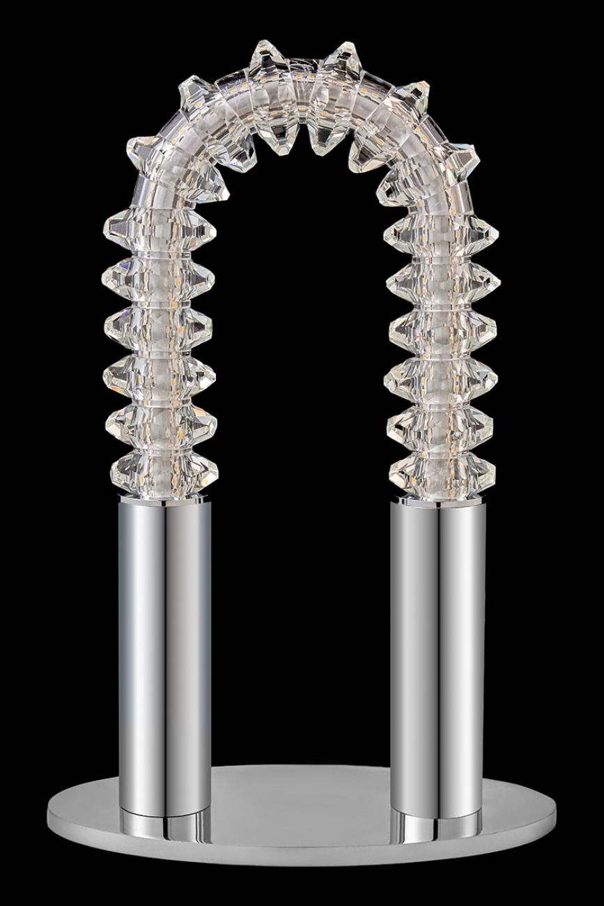 Настольная лампа tesla le3064/2t ch