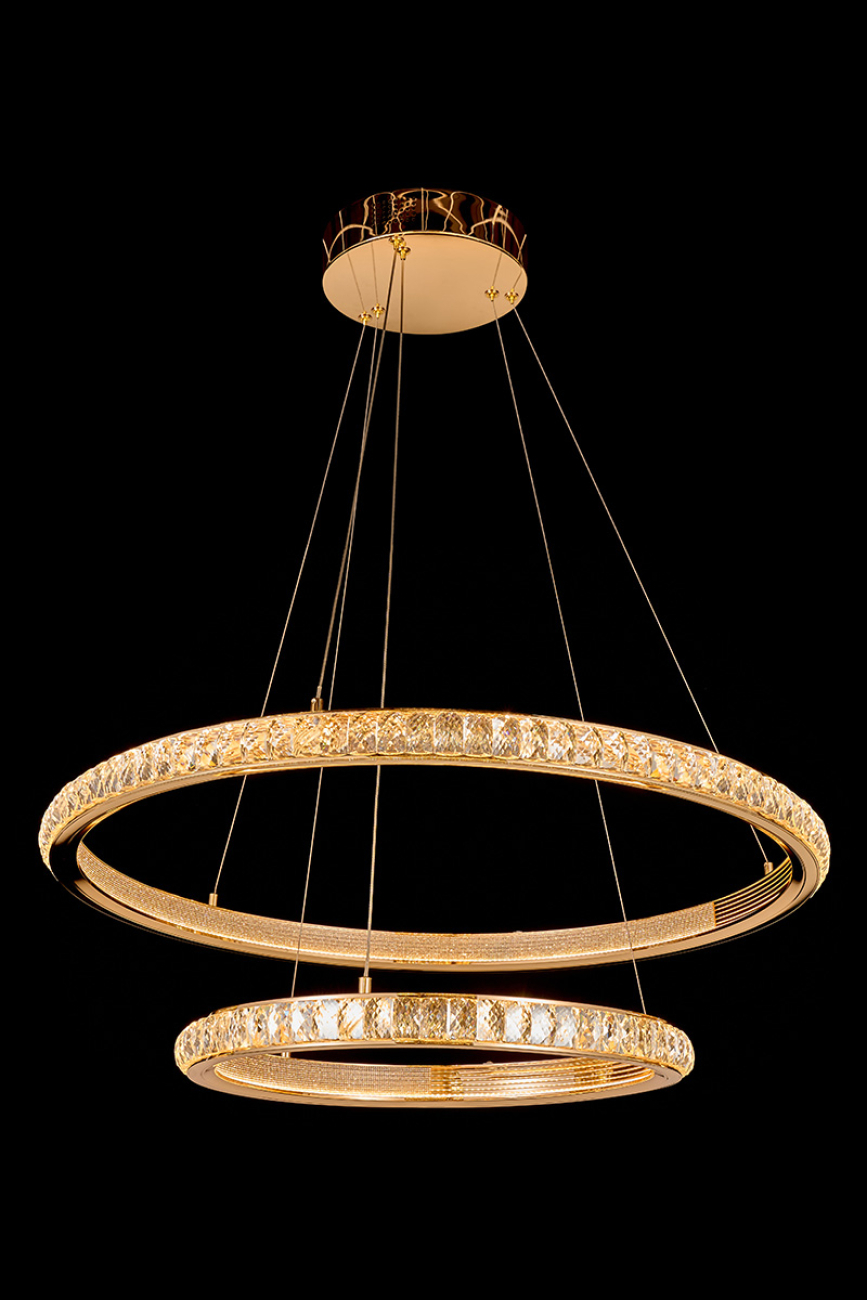 Подвесная люстра colisee le7718/800-2k gold