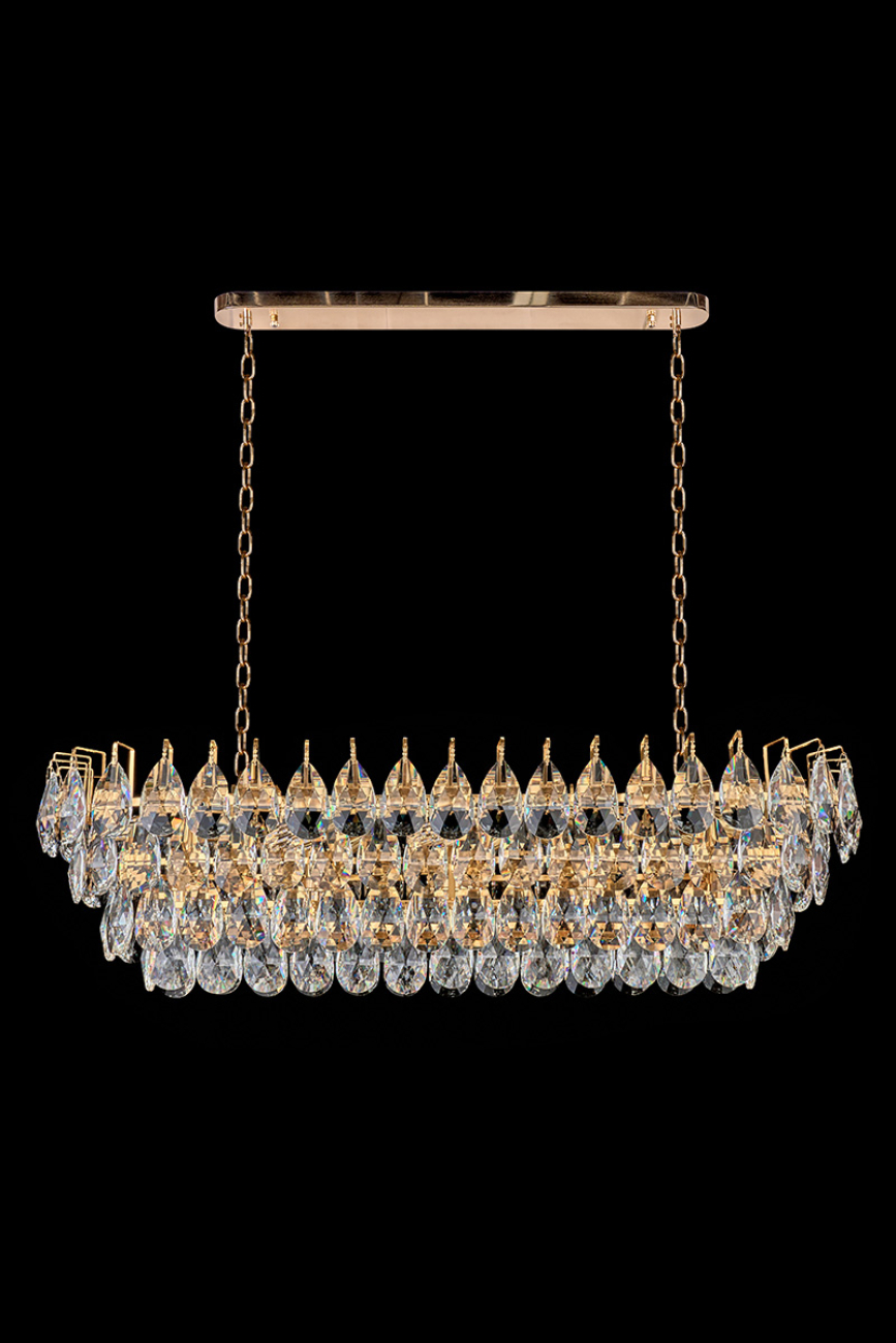 Подвесная люстра melanie le6880/1000l gd