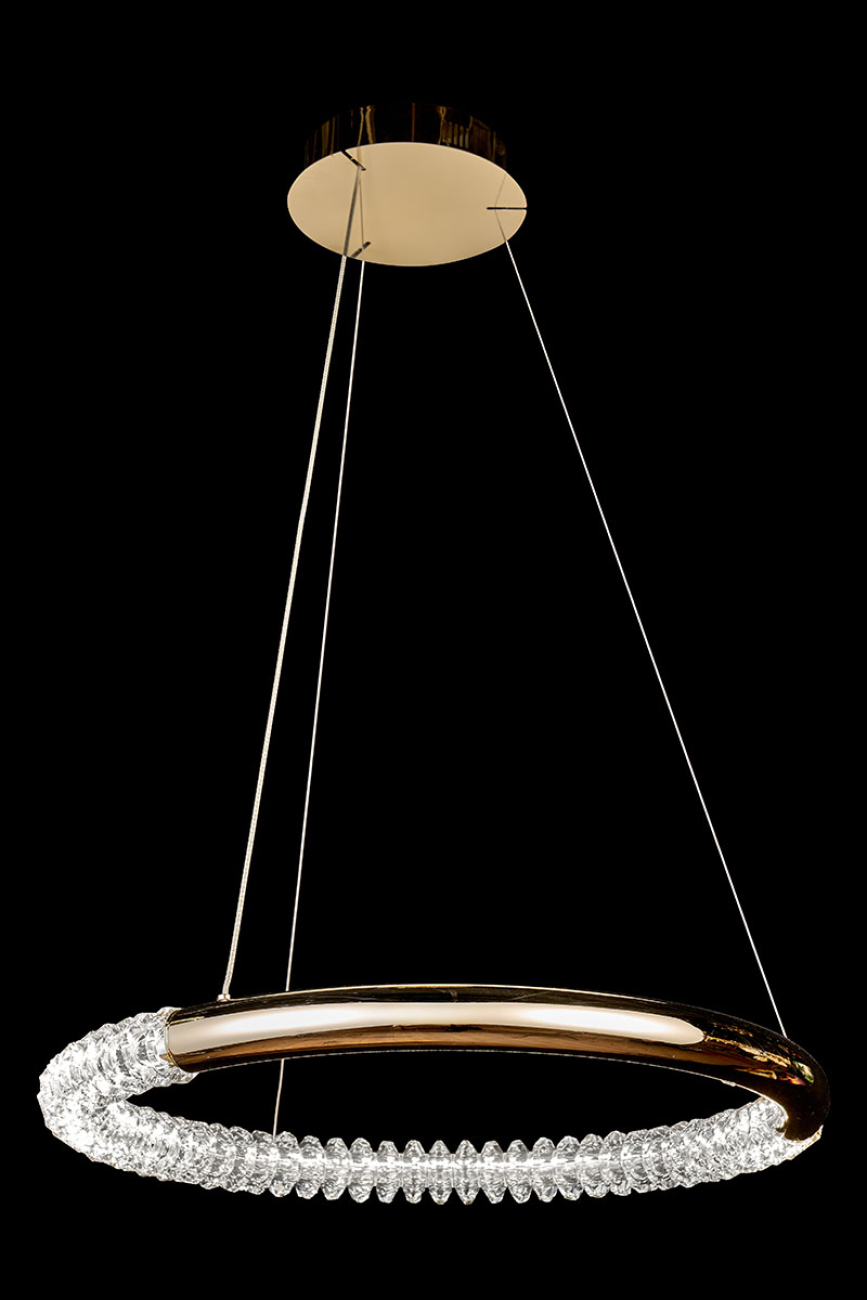 Подвесная люстра tesla le3064/600 gd