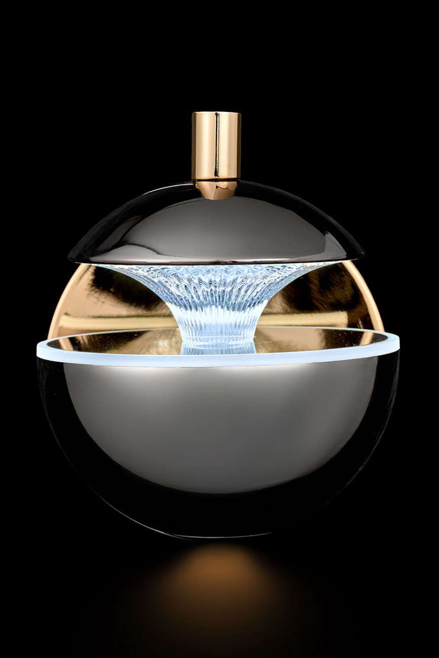 Бра jelly le7711/1w gold/black chrome