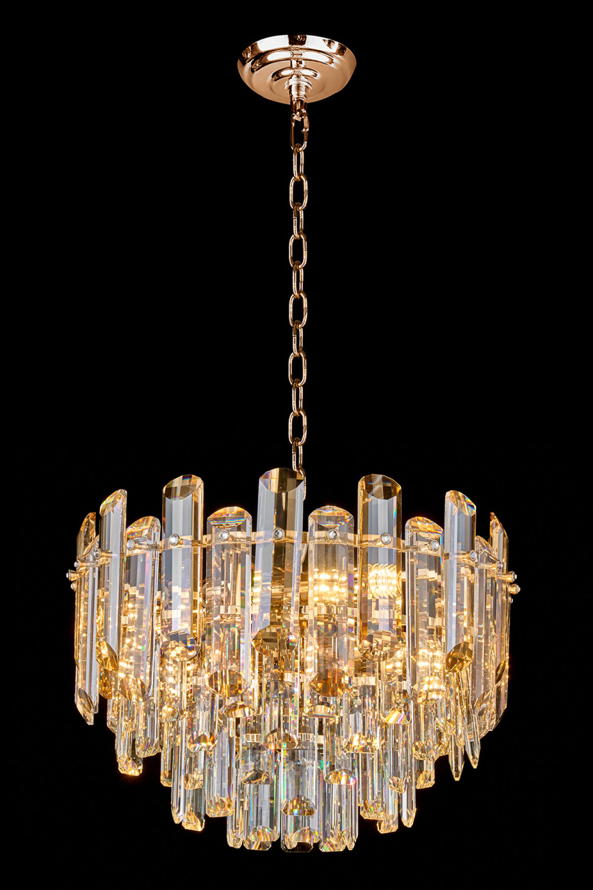 Подвесная люстра jacqueline le7161/400 gd/sh