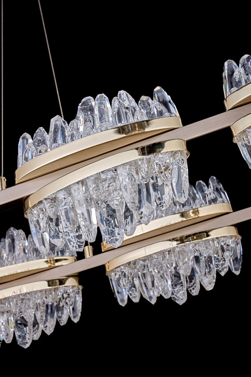 Подвесная люстра lara le7728/1210l gold