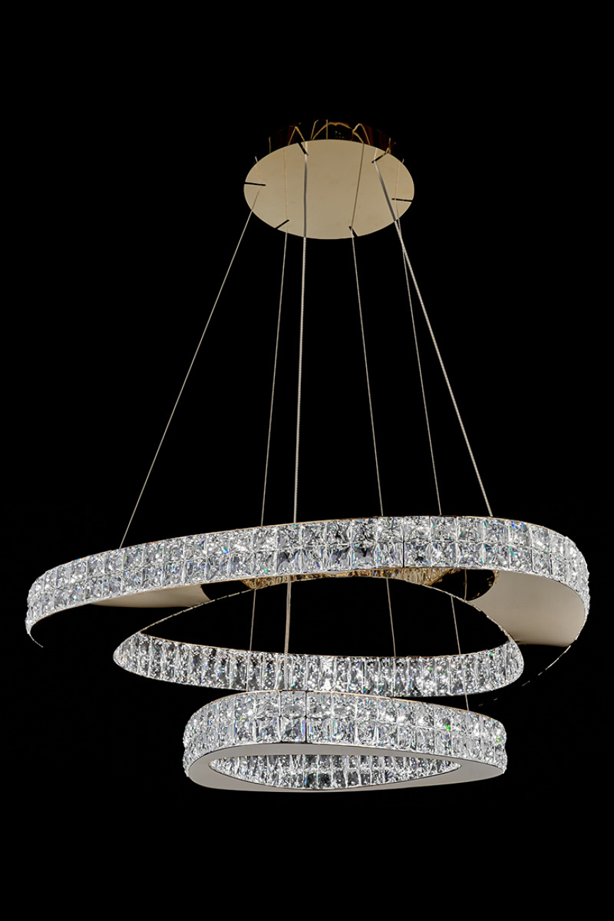 Подвесная люстра veronique le3030/850-2k gd