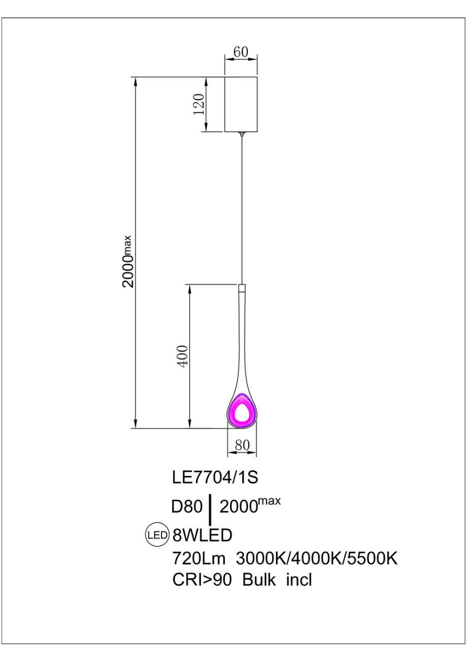 Подвесной светильник nicole le7704/1s gold