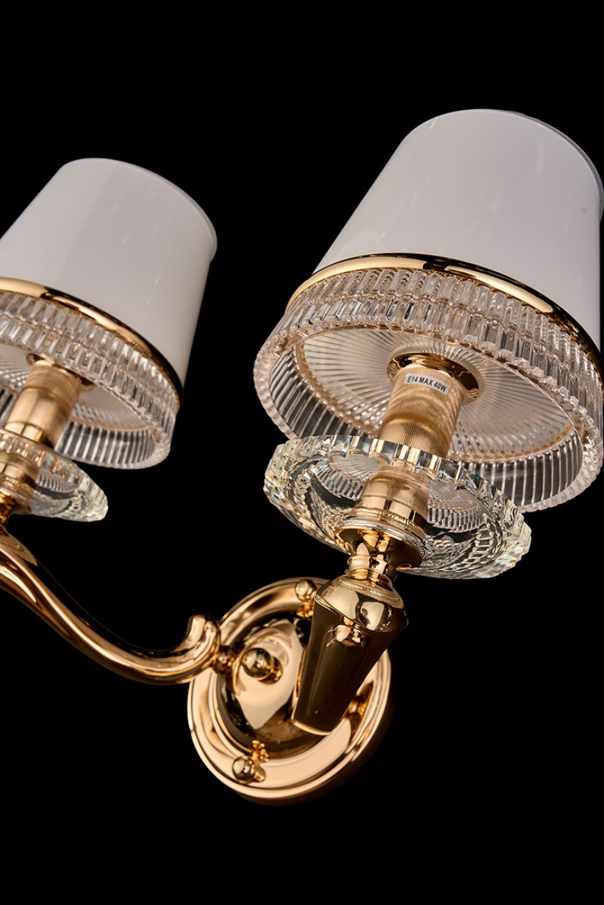 Бра ester le7914/2w gd