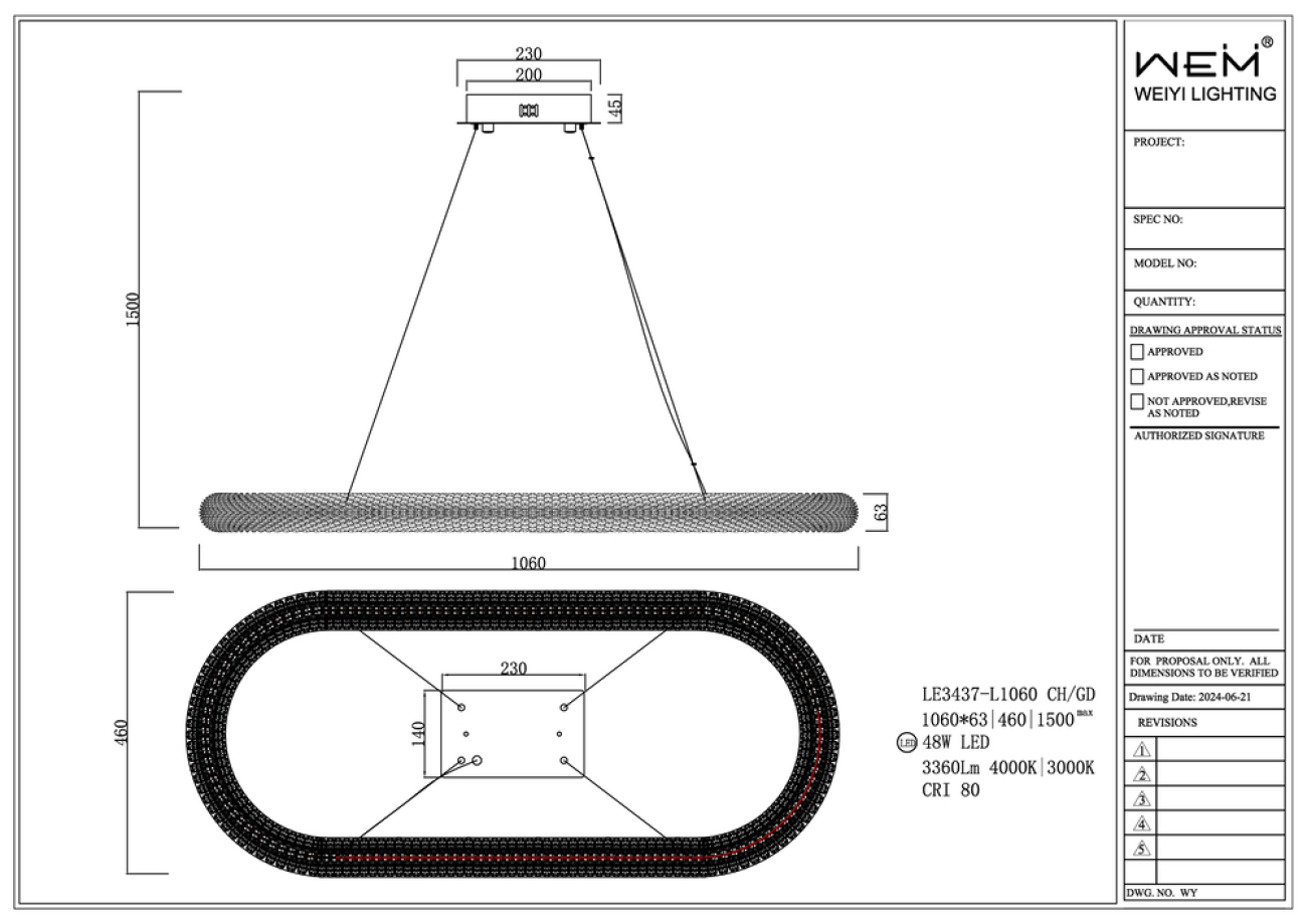 Подвесная люстра juliana le3437-l1060 ch