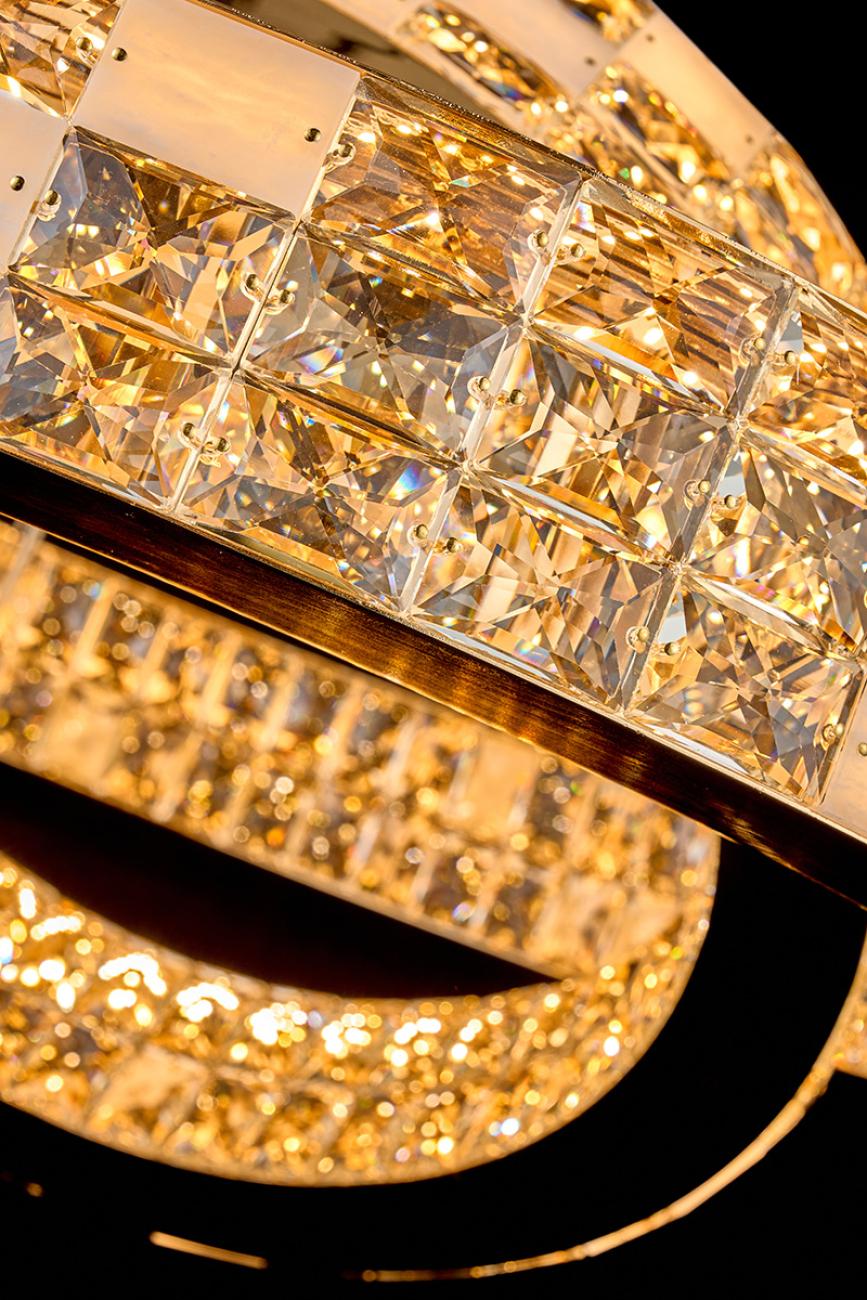 Подвесная люстра celine le3010/800-2k gd