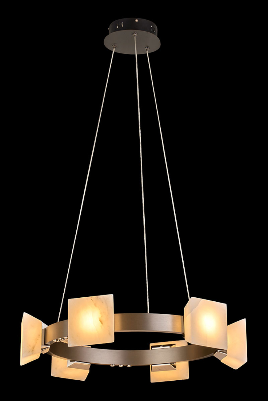 Подвесная люстра tina le7906/6 dark grey