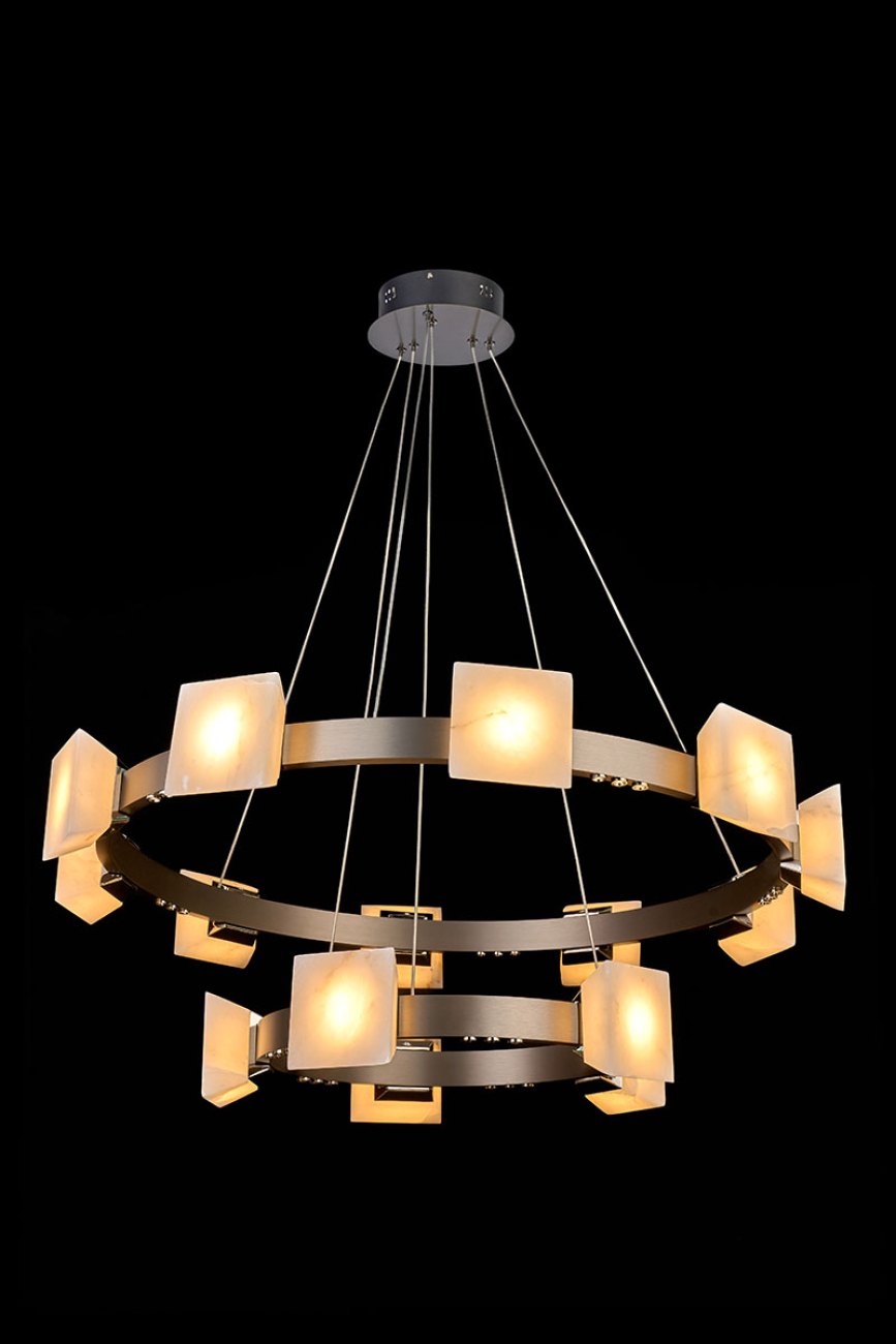 Подвесная люстра tina le7906/10+5 dark grey