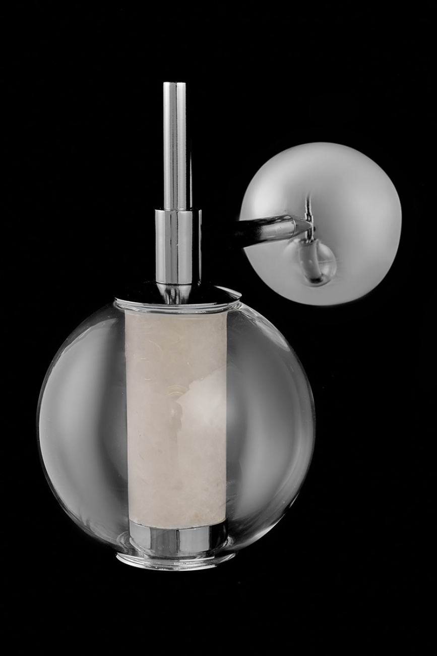 Бра aurore le7703/1w chrome