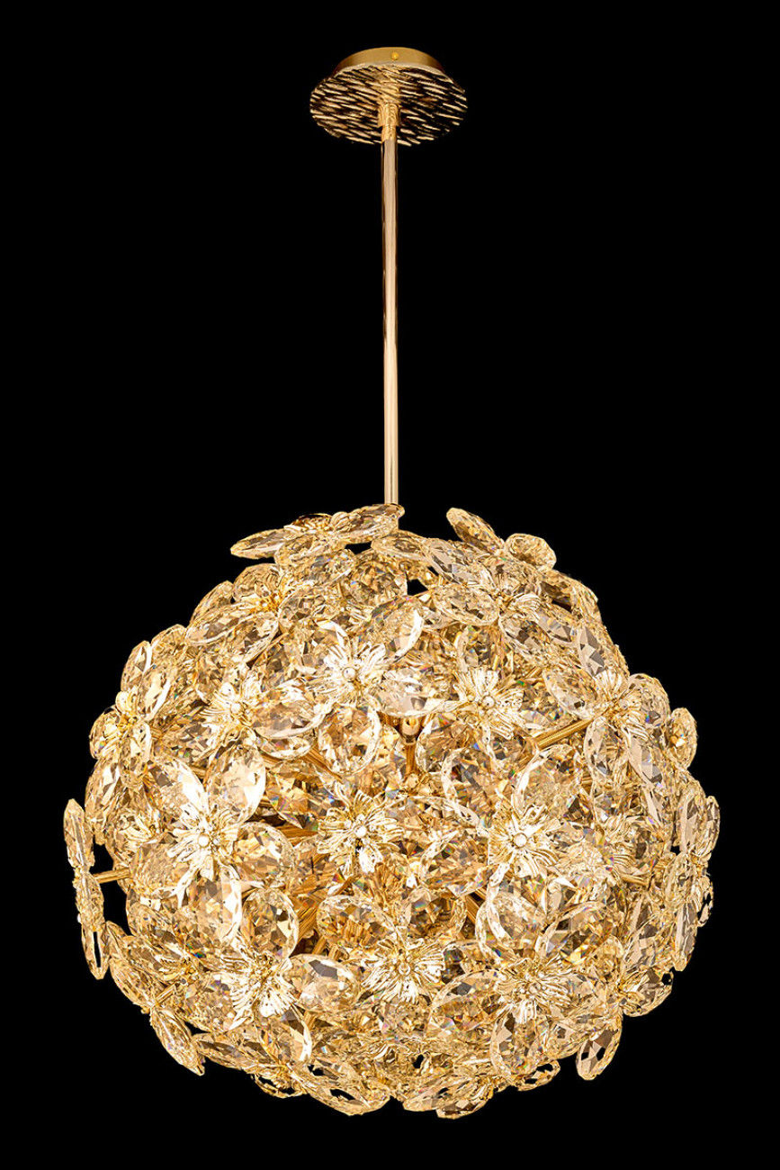 Подвесная люстра thalia le3051/500r gd