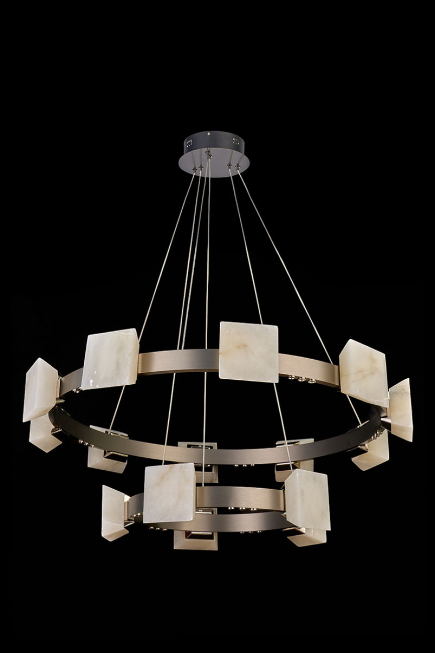 Подвесная люстра tina le7906/10+5 dark grey