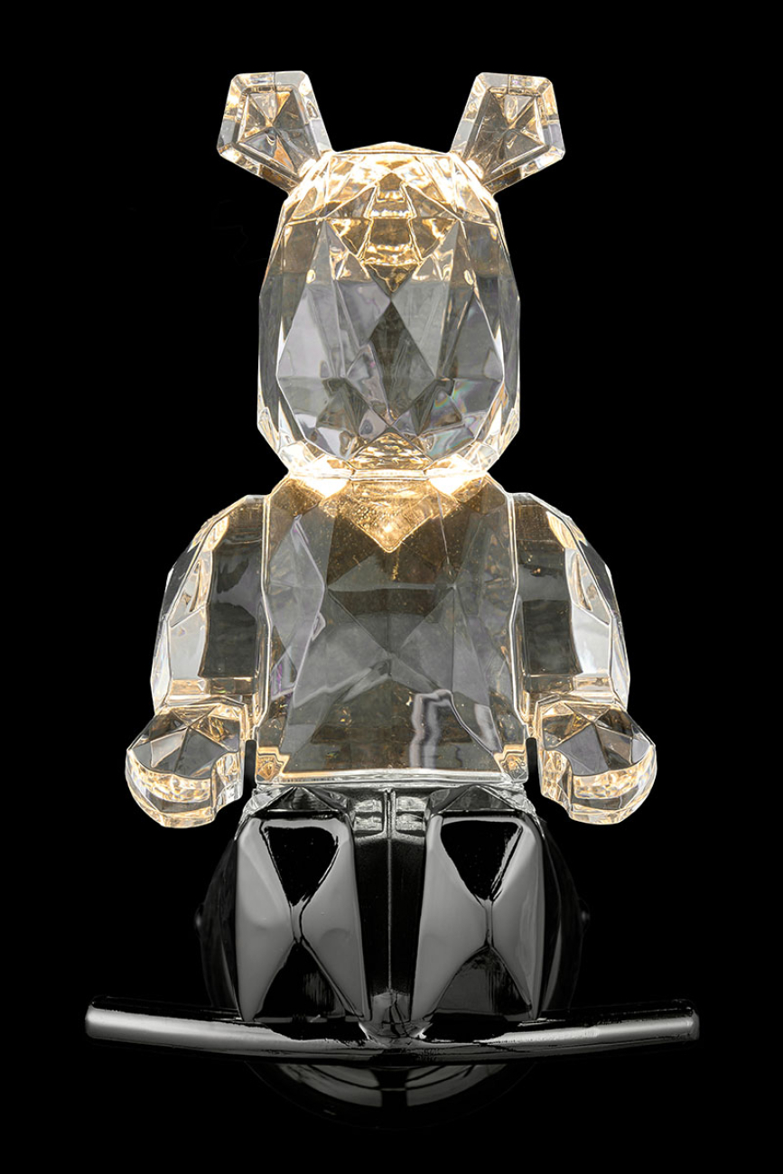 Бра sophie le1077/1w bl/tr