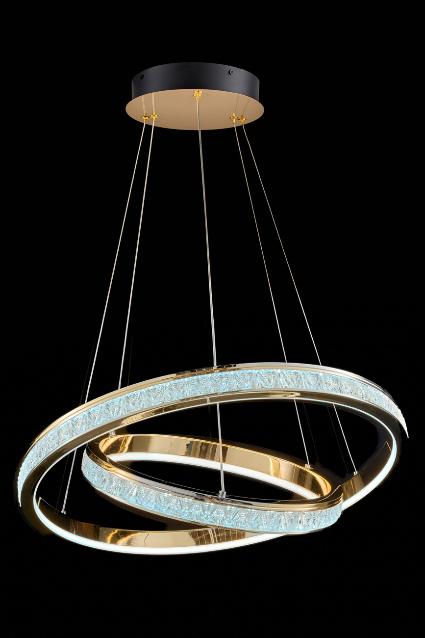 Подвесная люстра aida le7707/800-2k gold