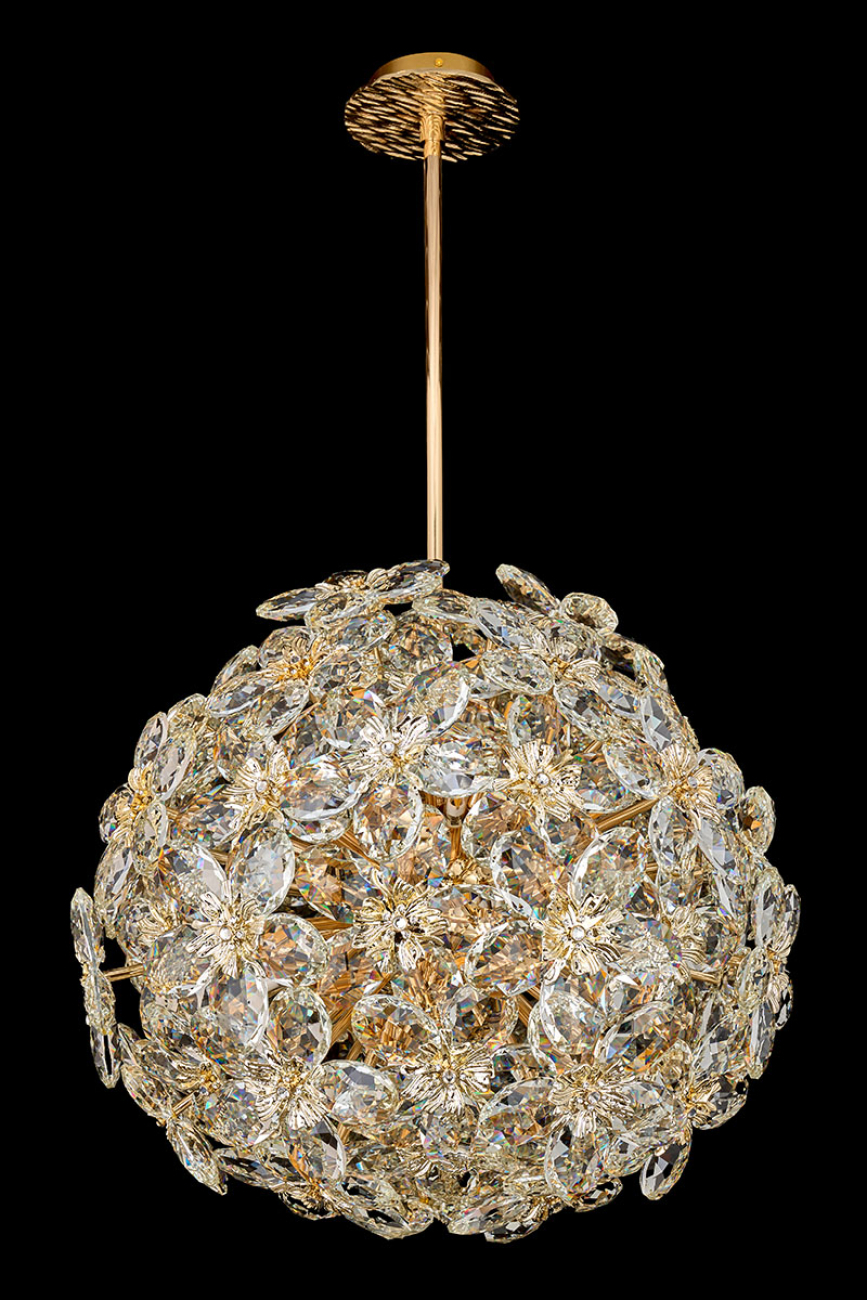 Подвесная люстра thalia le3051/500r gd