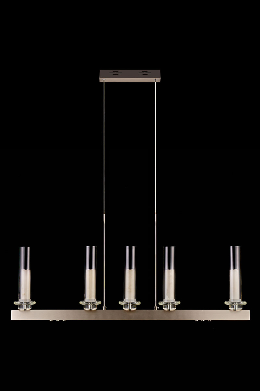 Подвесная люстра alana le7907/5l chrome